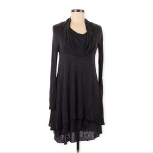 **Sale** Kensie Cowl-Neck Gray Dress Size M